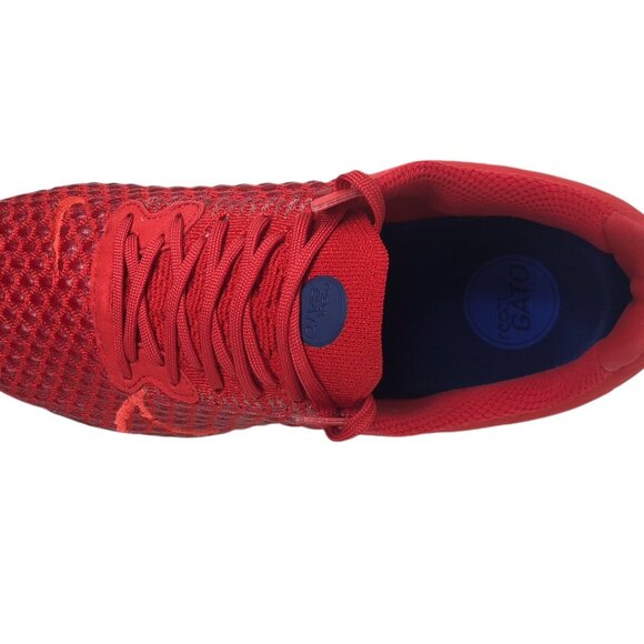 Nike React Gato University Red Mens Indoor Soccer Shoes CT0550 600 NEW - Picture 9 of 11